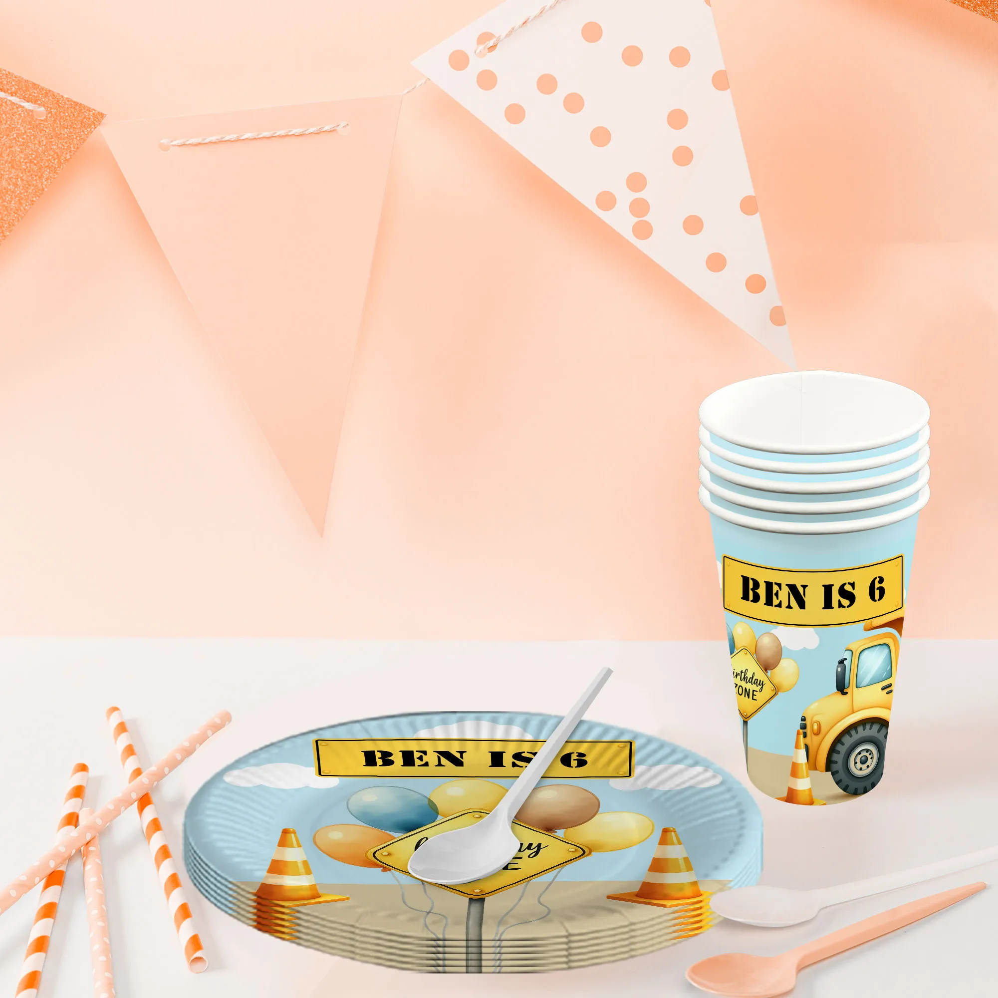 Builder Kids Party Set image 5